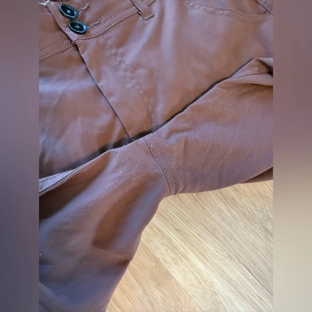 Women’s prana Halle’s hiking pant size 12 burnt orange color - Picture 7 of 12